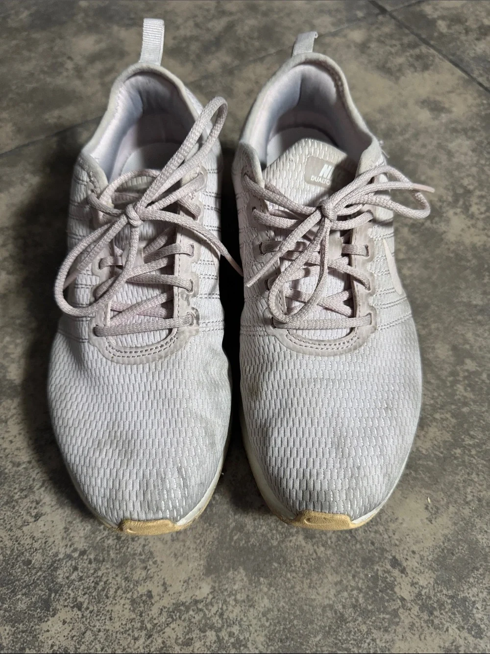 Nike Light Pink Mesh Running Sneakers